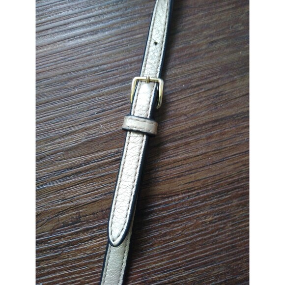 Coach Quinn ChampagneLeather Soho Designer Y2K Chain Convertible Crossbody Trend - Picture 7 of 7